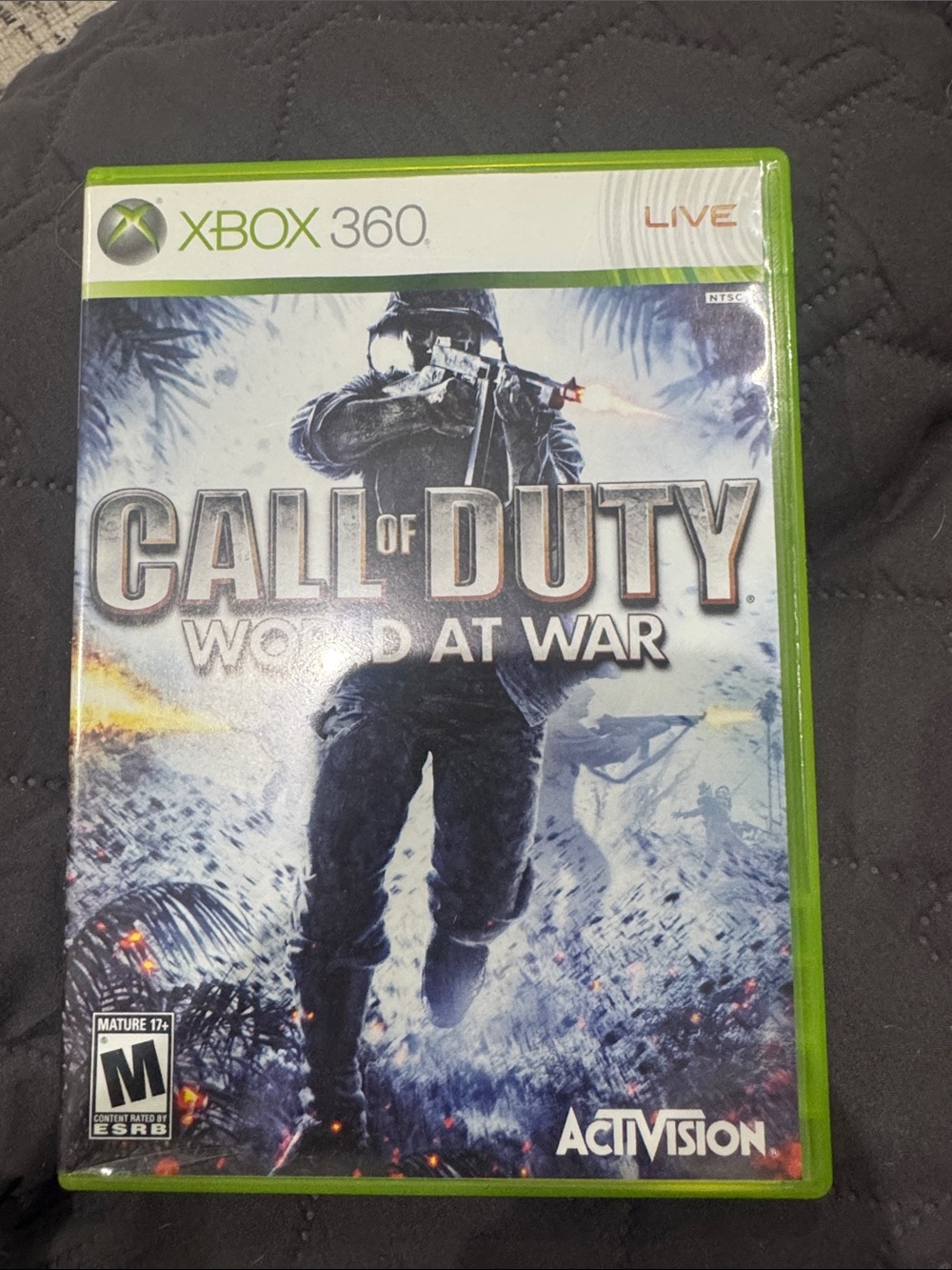 Call of Duty: World at War (Xbox 360) - Activision - Green Case